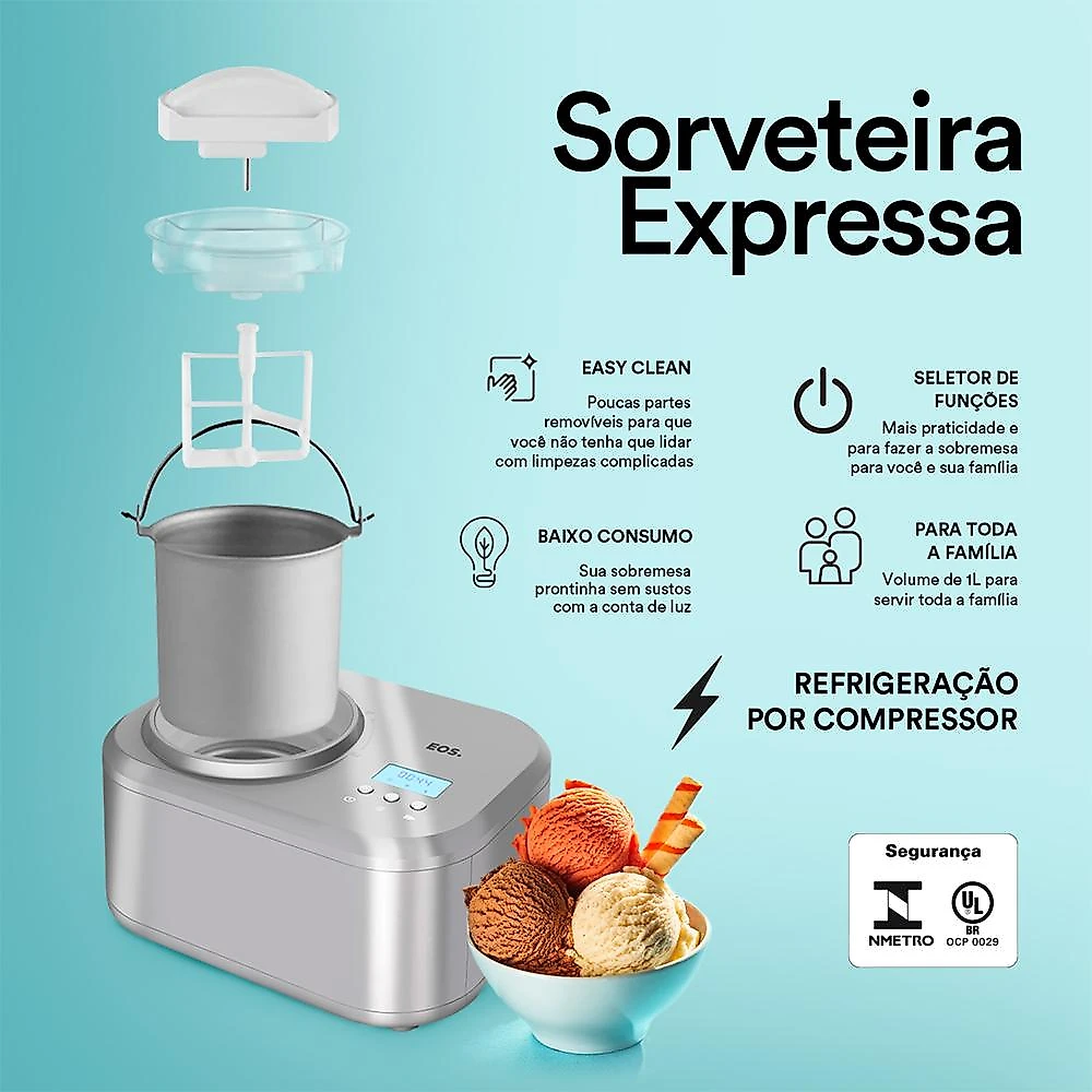 Sorveteira Expressa EOS ESO02S 220V