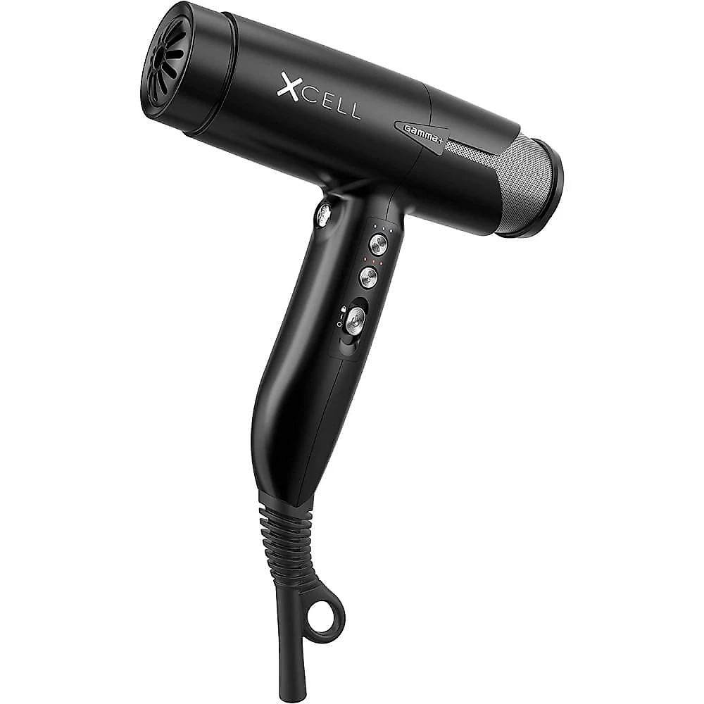GAMMA Secador de Cabelo Profissional com 12 Temperaturas 110V Preto