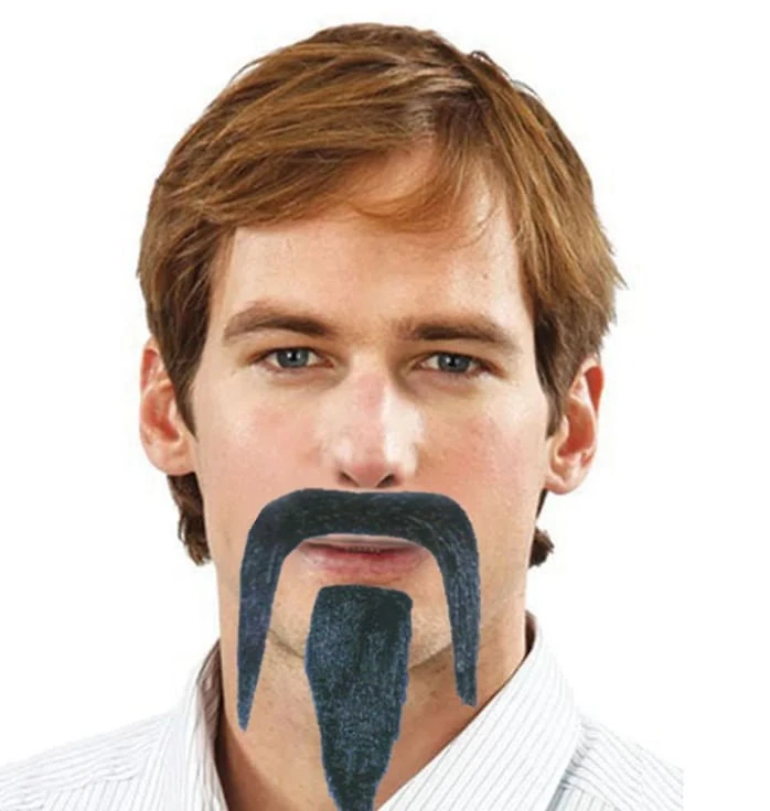Bigode com Barba Chinês Adulto - Moustache