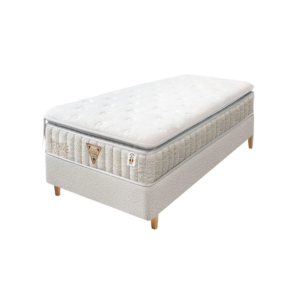Colchão Firme Natural 2025- 100% Latex Firme Opcionais Box Medida Solteiro King 96x203cm