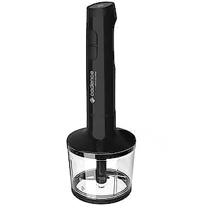 Mixer Cadence Mixture Max 2 em 1 Inox com Copo Medidor Lâminas em Aço Inoxidável 110V