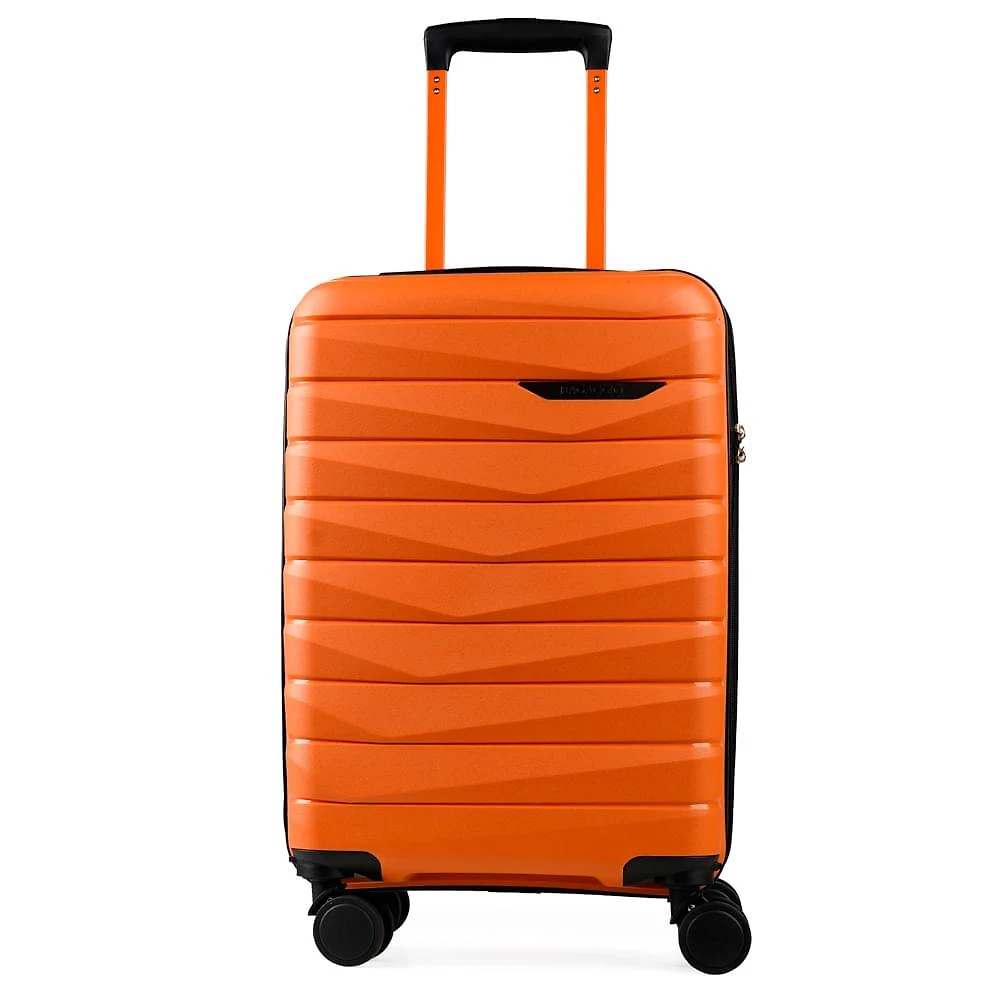 Mala de Bordo 10 kg Polipropileno 4 Rodas Route Laranja