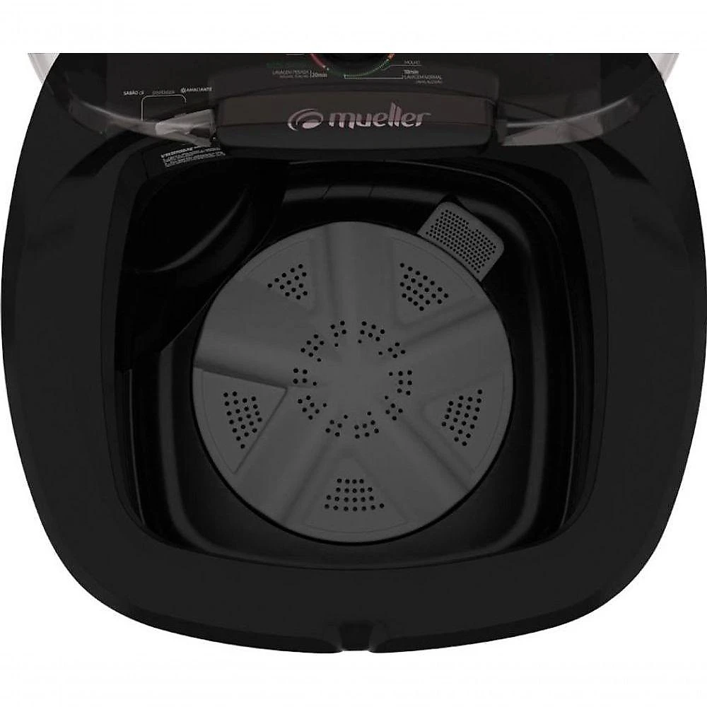 Lavadora Semiautomática Mueller Family Lite 10kg Preta 220v 220V