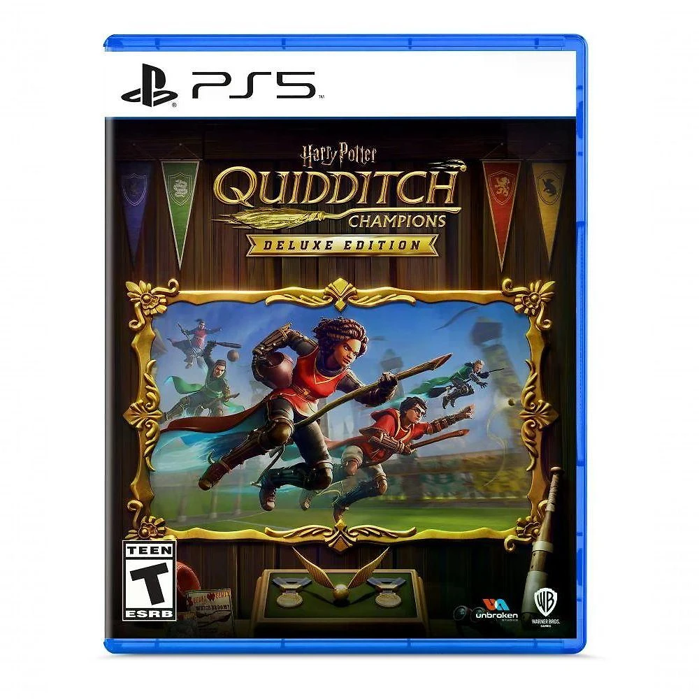 Jogo WB Games Harry Potter: Quidditch Champions Deluxe Edition Playstation 5 Modo Carreira e Pvp