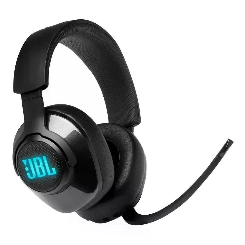 Headset Gamer JBL Quantum 400 USB C com Microfone Integrado Iluminacao RGB