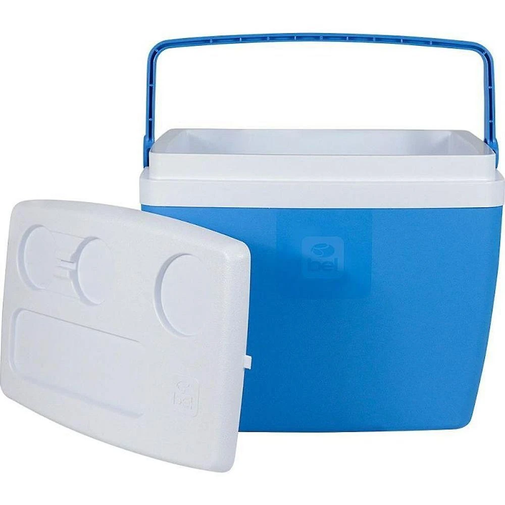 Caixa Térmica 36L com Alça Ergonômica Livre de BPA Azul Belfix