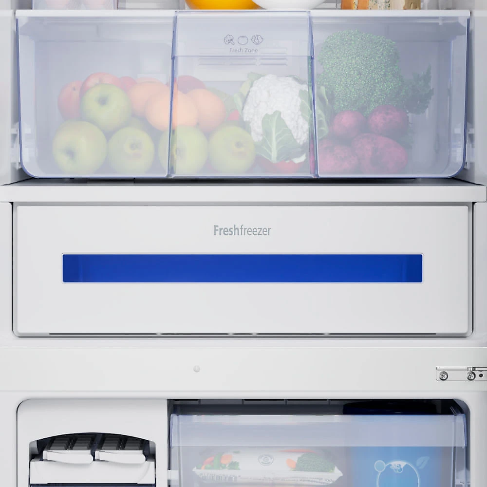 Refrigerador Bottom Freezer Inverter Panasonic de 02 Portas Frost Free com 511 Litros Black Glass - NR-BB71GV7B 110