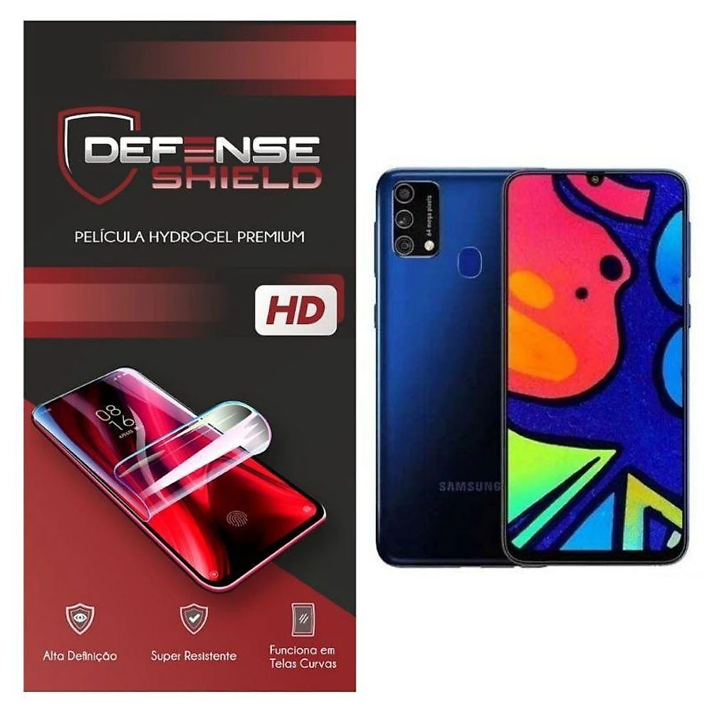 Pelicula Hydrogel Premium Para Galaxy M21s Proteção Frontal + Verso Defense Shield