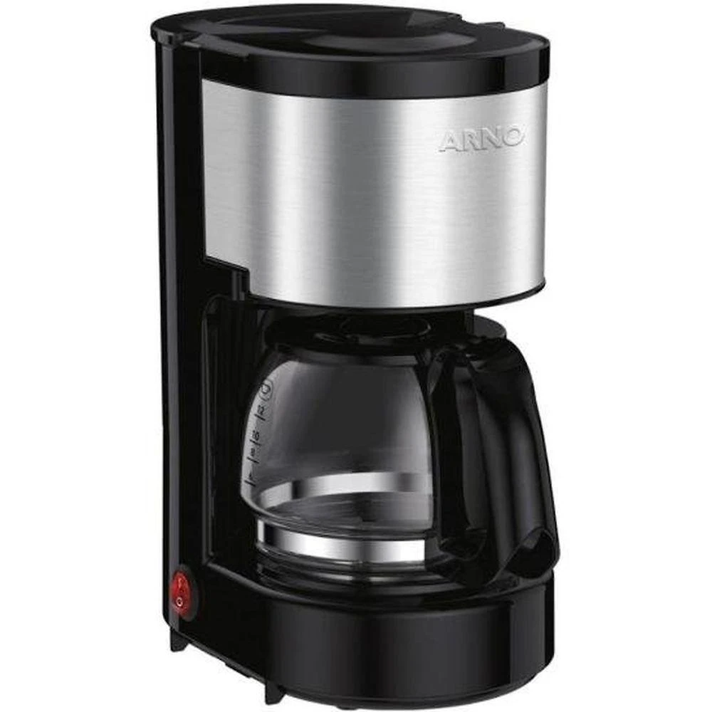 Cafeteira Elétrica para Café Arno Perfectta Inox em Aço Inox para 15 Xícaras 110V