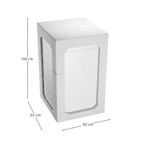 Máquina de Lavar Consul CWN14AB 14kg Modo Eco Reuso de Água Filtro Anti-Fiapo Branca 110V