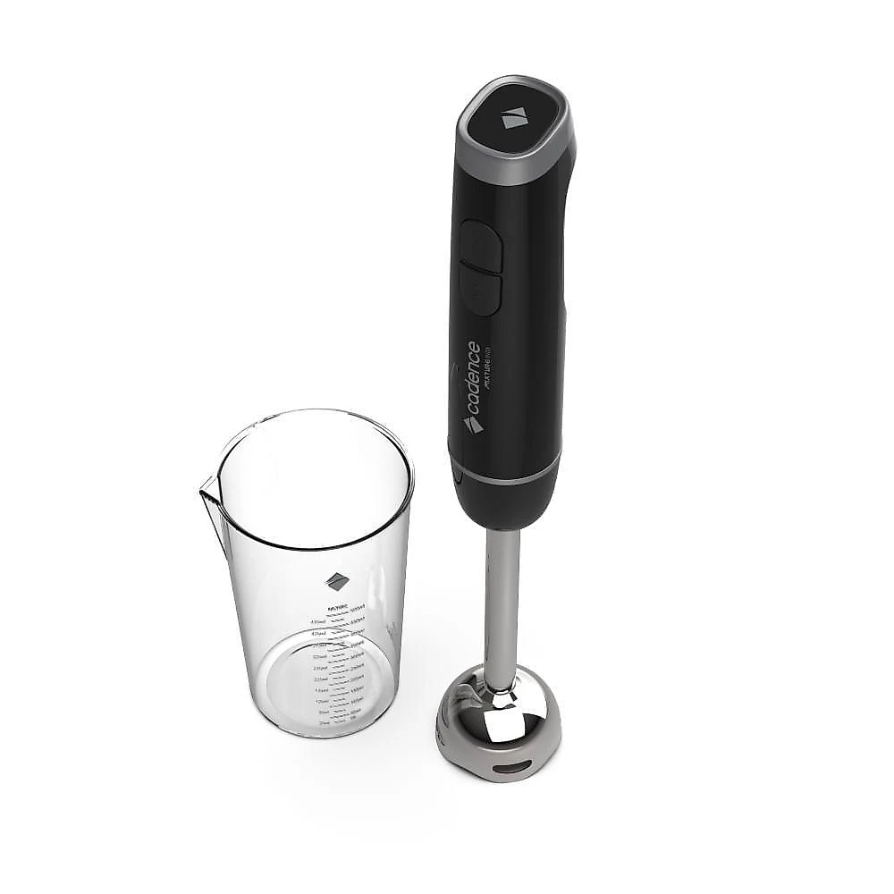 Mixer com copo cadence mix370 inox 350w 2 velocidades preto 110v