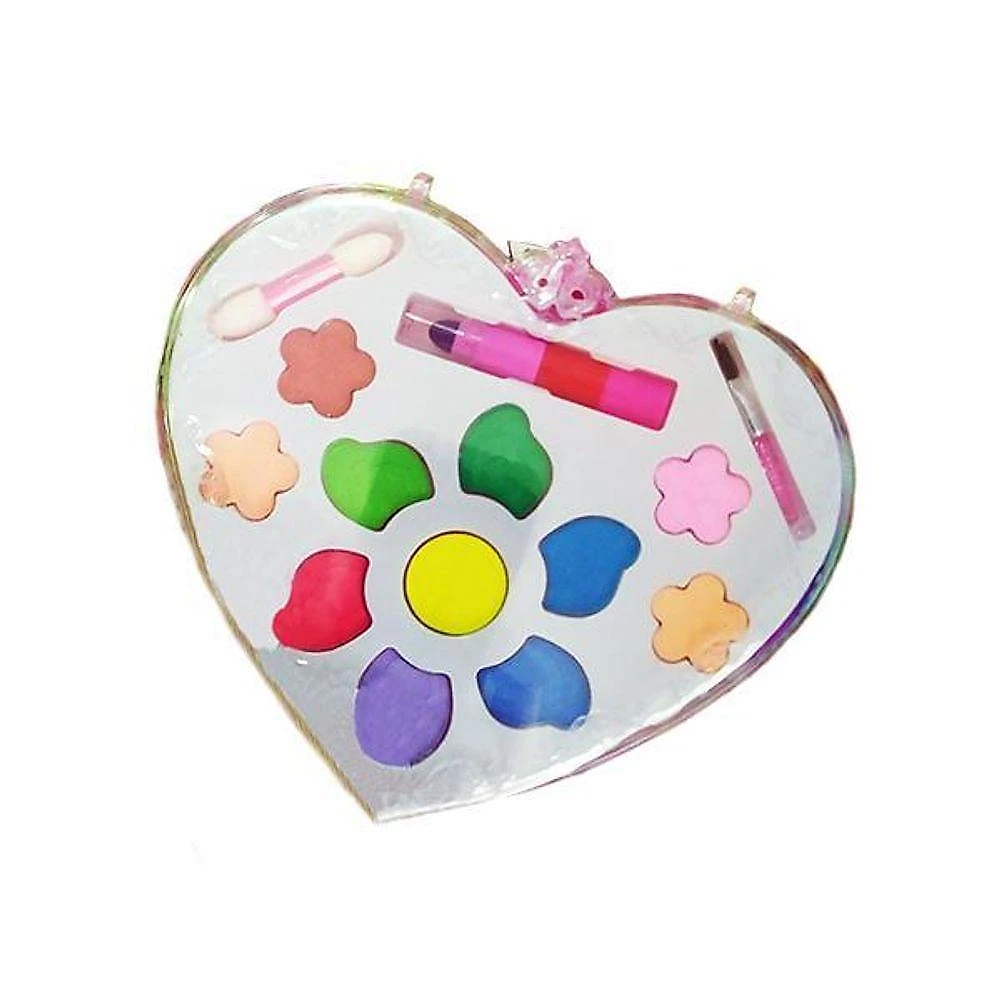 Estojo Maquiagem Infantil Crianças Coração Paleta 11 Nº3