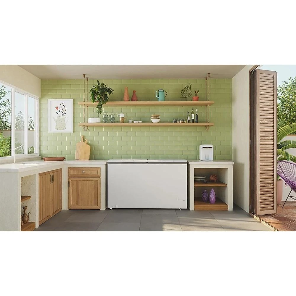 Freezer Horizontal Consul 528 Litros Inverter Com 2 Portas Branco CHB53MB 220V