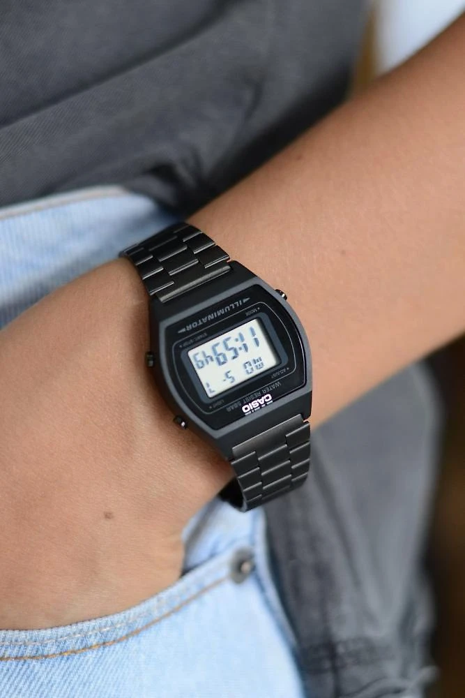 Miniatura Relógio Casio Vintage B640WB-1ADF Preto