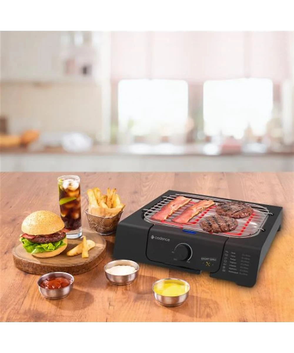 Churrasqueira Elétrica Cadence GRL805 Short Grill Preta