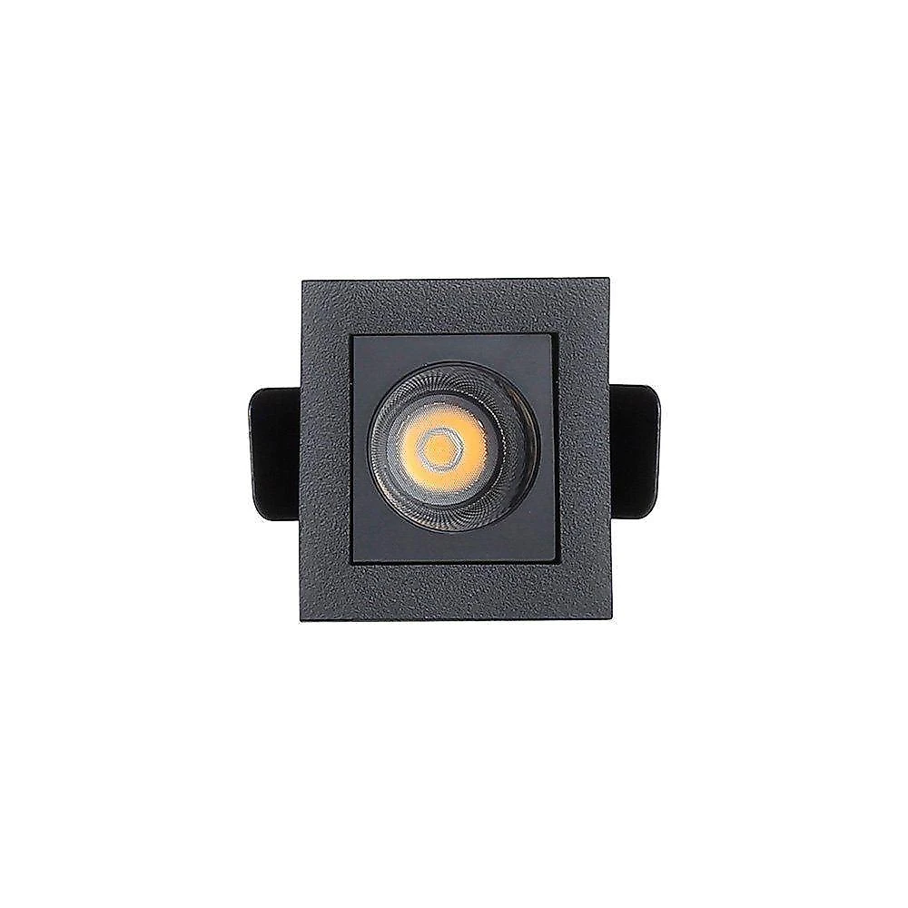 Spot De Embutir Nordecor Downlight Powerus Led 15º Alto Irc 90 2w Preto - 4000k – Luz Neutra
