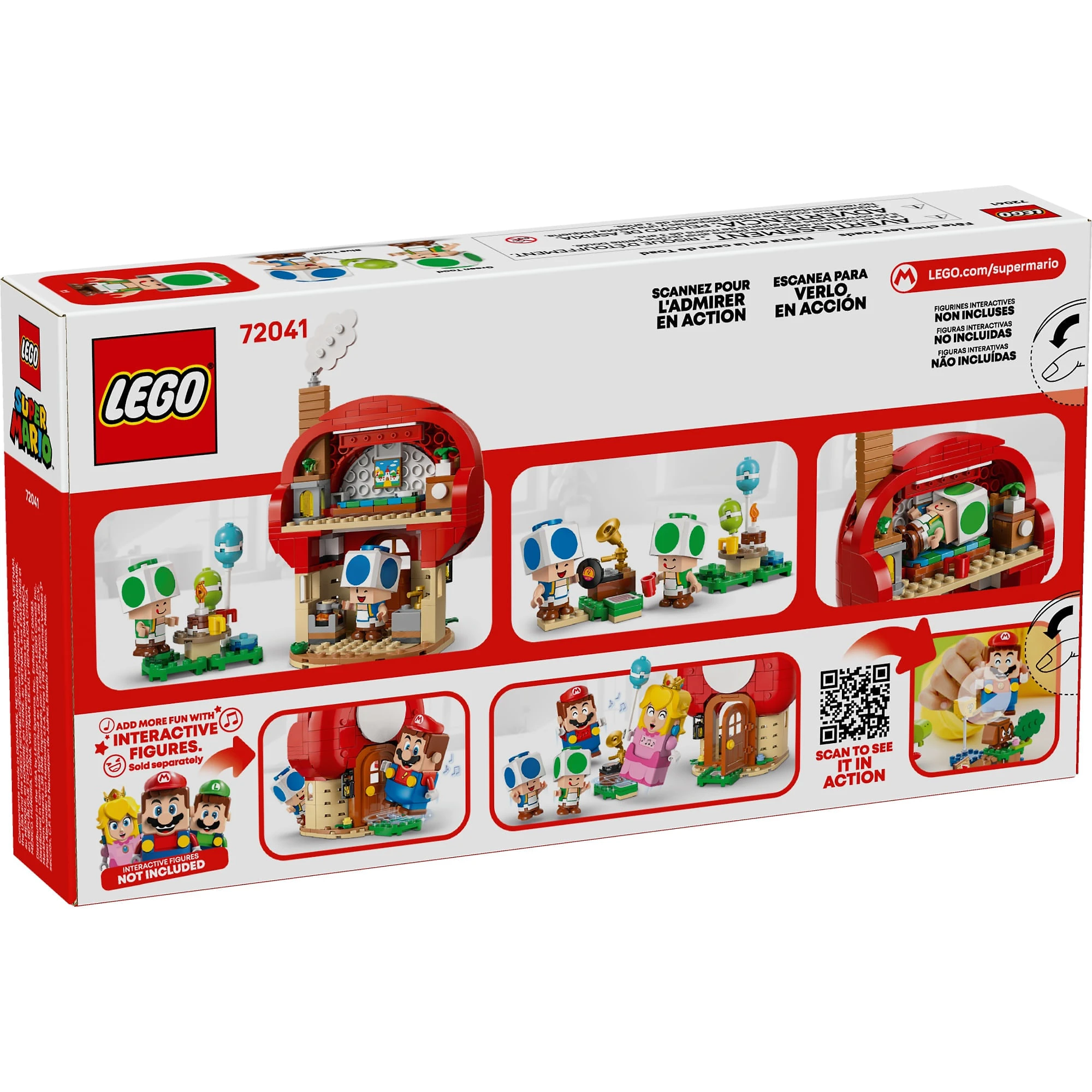 Miniatura LEGO® LEGO Super Mario - Festa na Casa do Toad