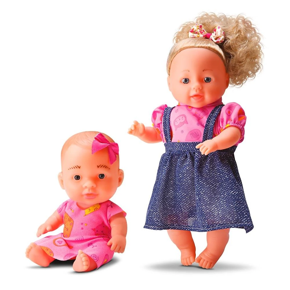 Boneca com Bebê New Family & Me Loira Beetoys 1046
