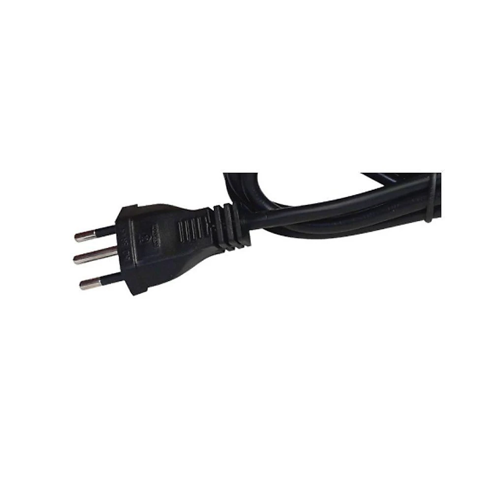 Kit 10 Cabos de Força Notebook Mickey C5 1,2m PVC Preto Vinik