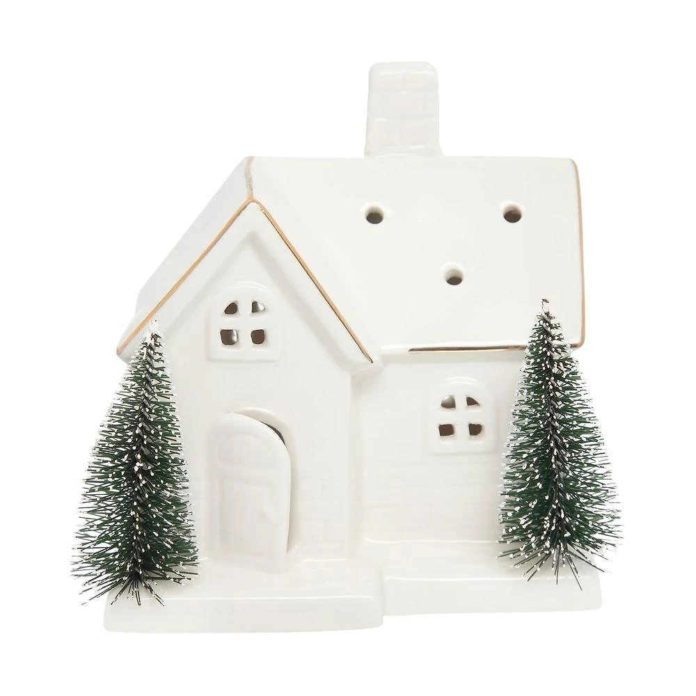Enfeite de Natal Casinha Led Home Style Family 12 cm