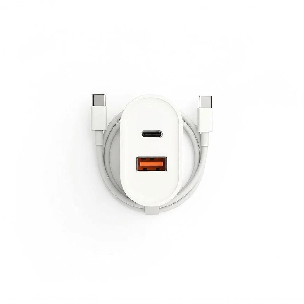 Carregador Rápido MDM Tipo C e Lightning 20W Branco 04394-22-14050 3