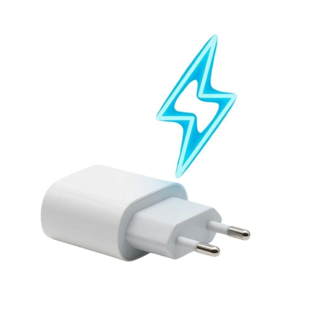 Carregador de Parede Usb C MDM para Celular com Power Delivery Rápido Branco