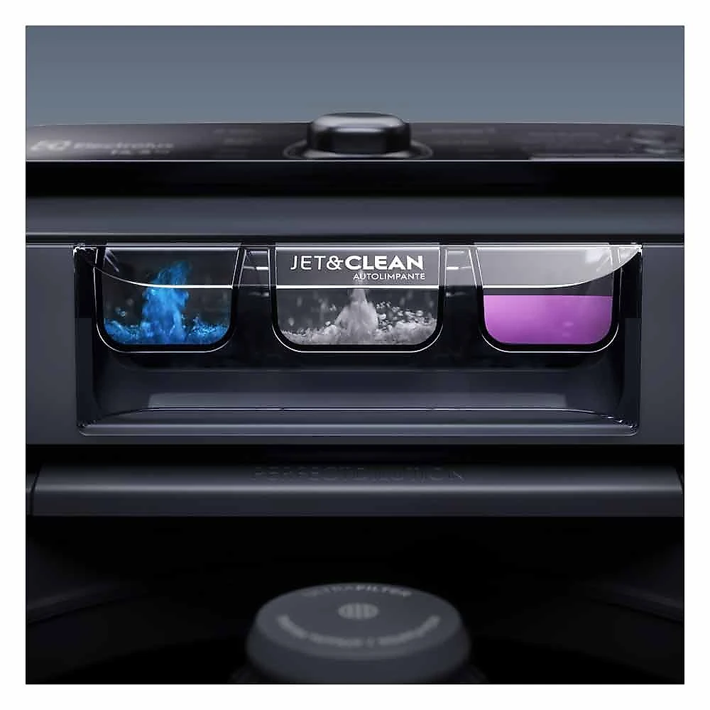 Máquina de Lavar Electrolux 14,5kg Efficient Preta com Cesto Inox, Jet&Clean e Ultra Filter​ (LEP15) - 127V 110