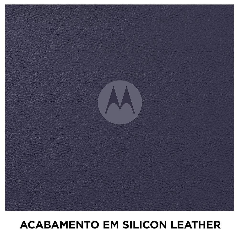 Smartphone motorola moto g17 tela 6,7” 256gb 4g câmera 50mp evening blue