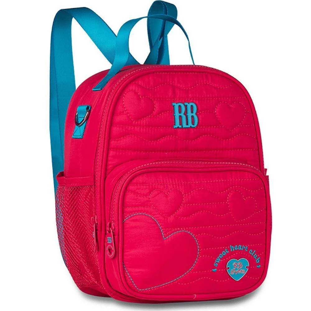 Lancheira Térmica Clio Style Rebecca Bonbon Heart Beats RB27011 Rosa