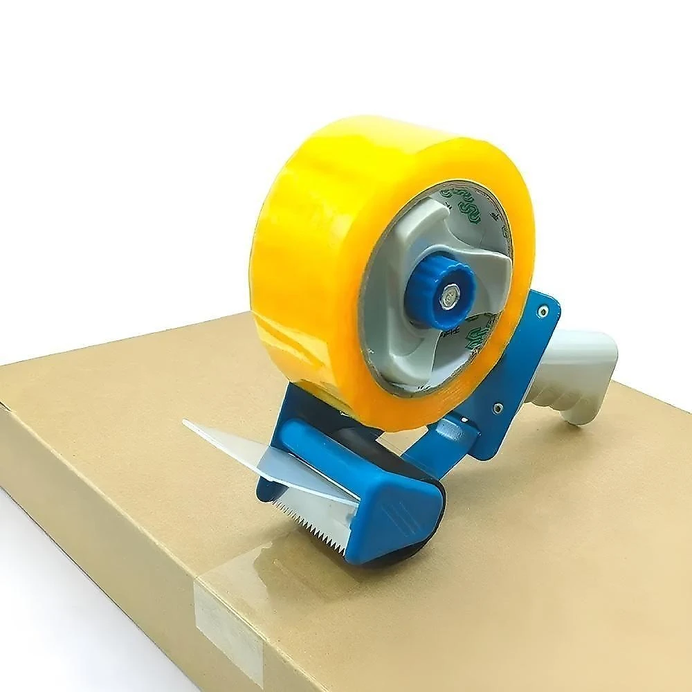 Aplicador de Fita Adesiva Profissional com Lâmina de Corte 50MM Azul Yeet