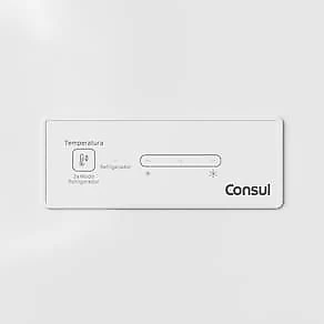 Freezer Horizontal Consul CHB53MB 528L Branco Inverter 2 Portas Super Frio 110V