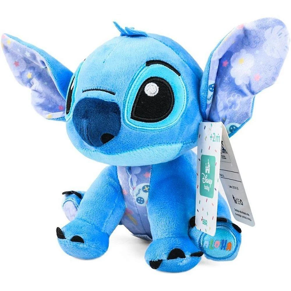 Pelúcia Stitch Treme Sensorial 20cm Azul Disney