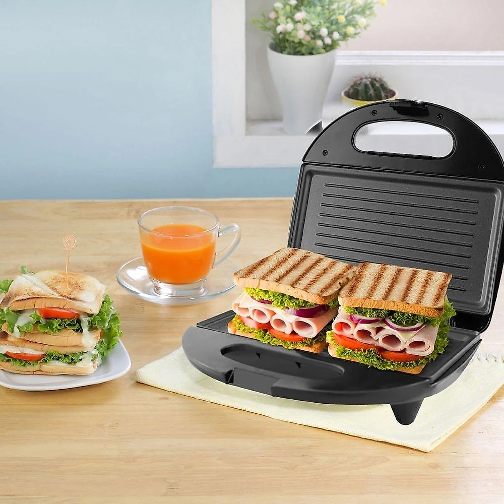 Grill E Sanduicheira Crome Inox Britânia Antiaderente 110V