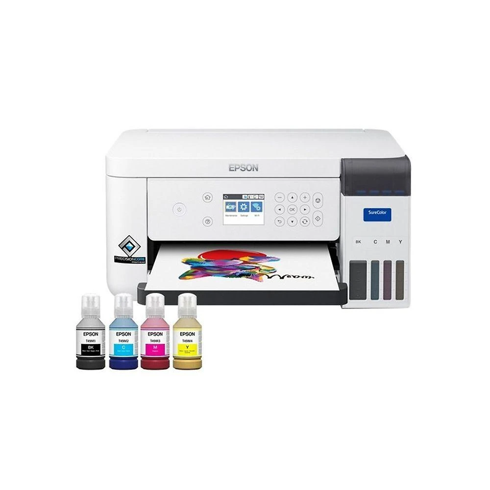 Impressora Sublimática Surecolor F170 Jato de Tinta Colorida Wi-Fi Preto Epson