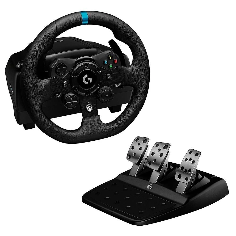 Volante Logitech G923 para Xbox Series X|S, Xbox One e PC com TRUEFORCE, Pedais Responsivos, Launch Control - 941-000157