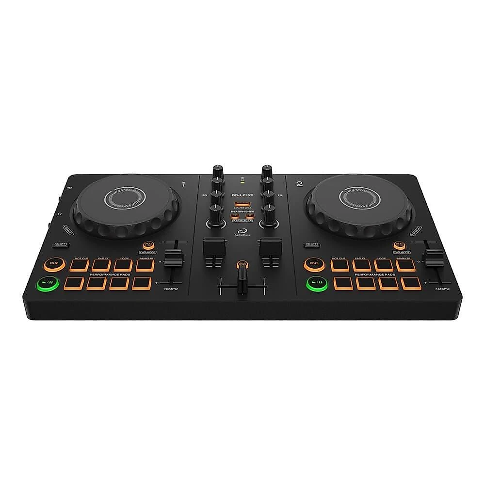 Controlador DJ Pioneer DJ DDJ-FLX2, 2 Canais, Bluetooth, USB-C, Preto