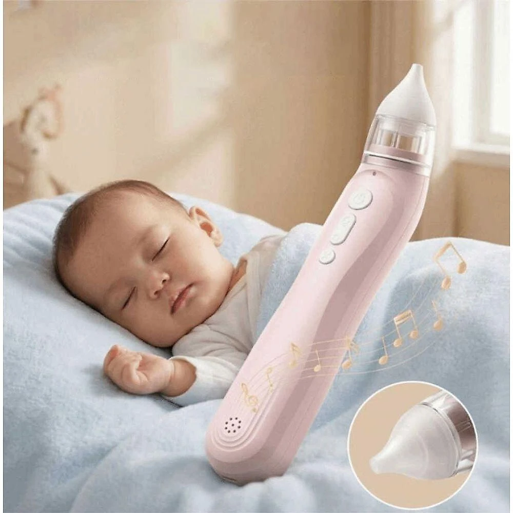 Aspirador Nasal BSL3931 5 Níveis Sucção com Música Branco AB Mídia