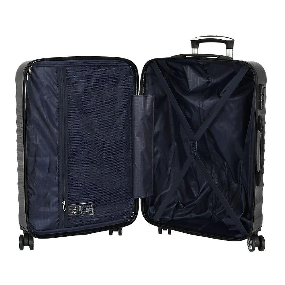 Mala Bordo 10kg De Mão Viagem Expansiva Policarbonato Rodas Duplas 360º - Colorado - Polo King Preto