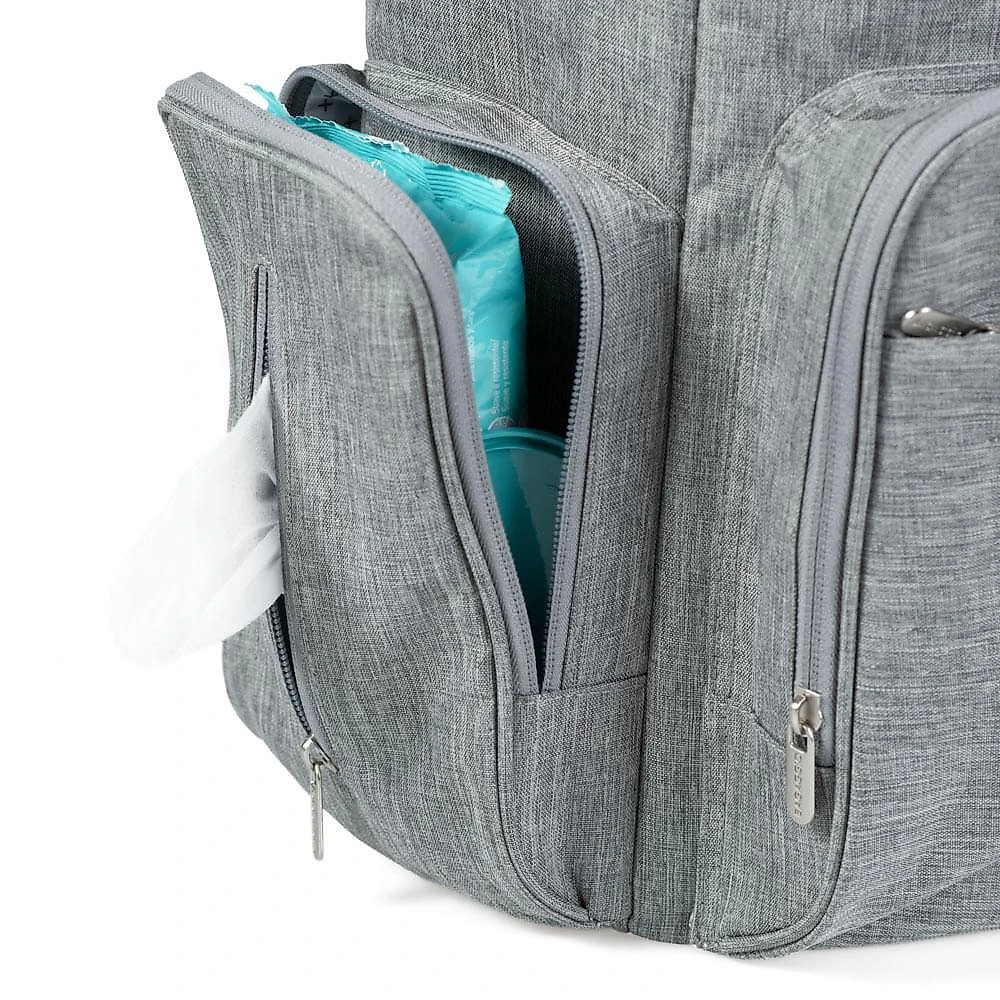 Mochila Maternidade Totti Cinza Cinza