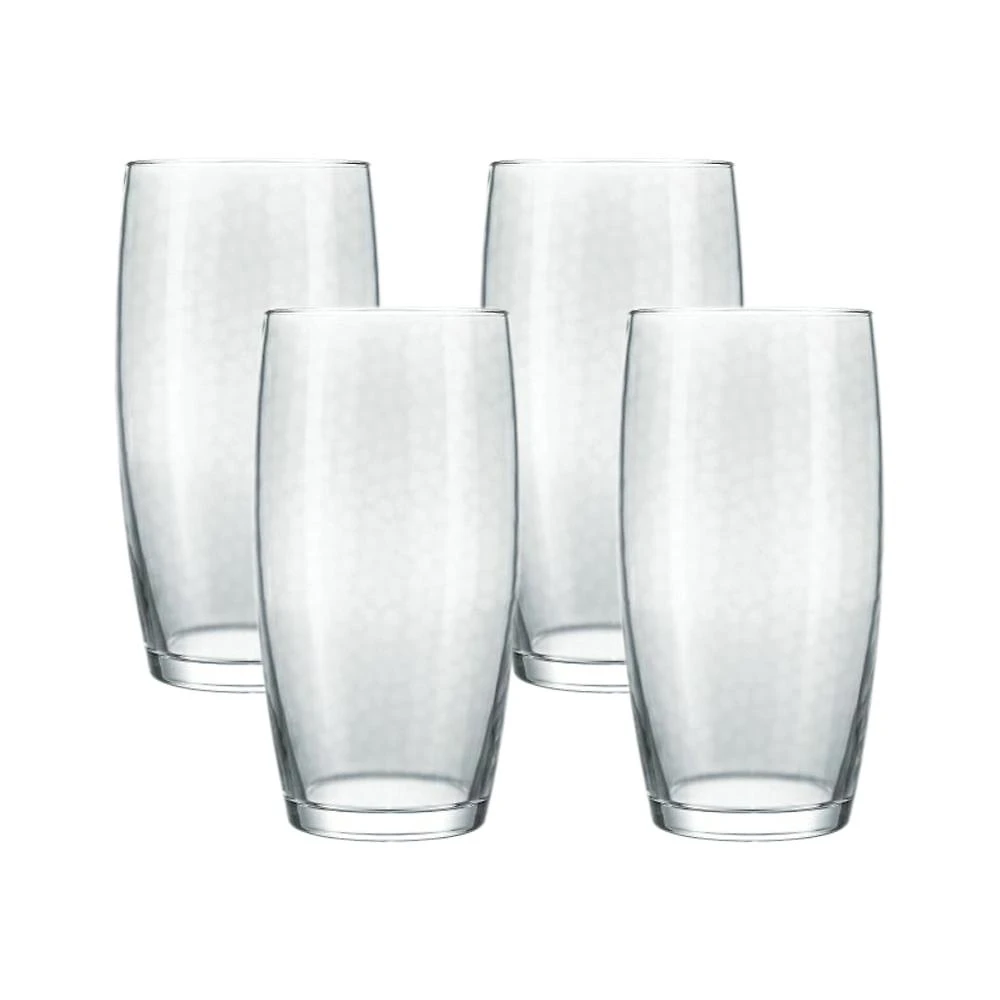 Conjunto 4 Copos Long Drink 430ml Favo Nadir