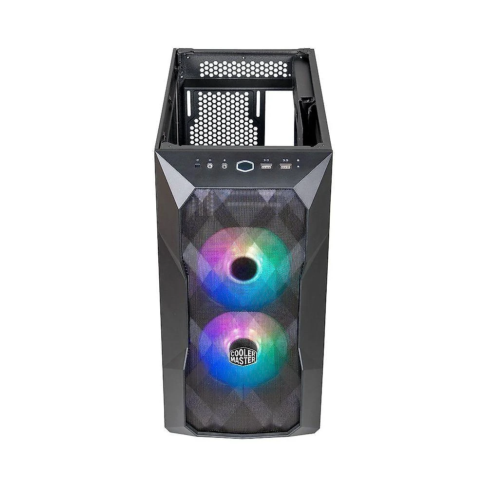 Gabinete Td300 Mesh - Mini Tower - Lateral De Vidro Temperado - Preto - Td300-kgnn-s00