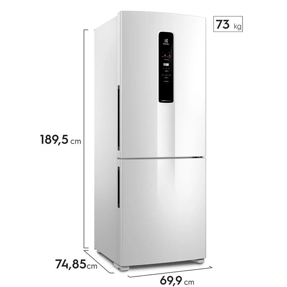 Geladeira Electrolux Frost Free Inverter 490L Inverse IB7 Branco - 110V