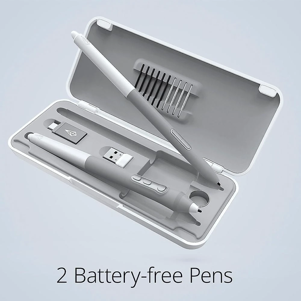 Mesa Digitalizadora Xencelabs Bundle Pen Table Medio SE, Com Caneta, 5.8", Branco - BPH1212W-K02-A