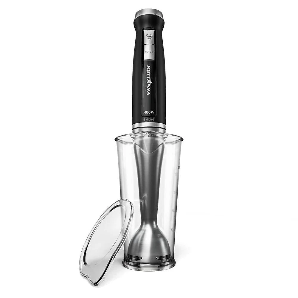 Mixer com Copo Britânia BMX40B 400W 2 Velocidades Preto 220V