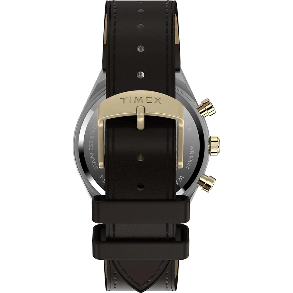 Relógio Timex Q Continental TW2Y56000 Masculino 40mm Couro