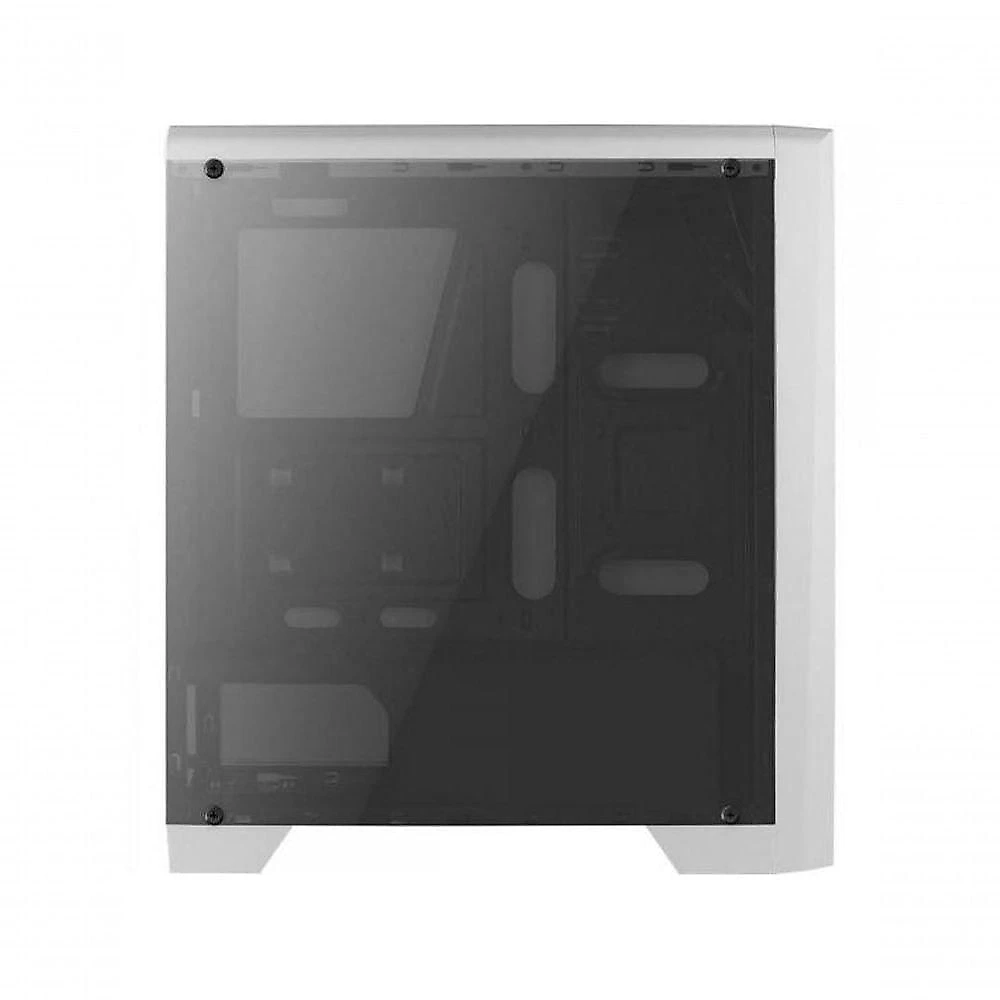 Gabinete Gamer Aerocool Cylon Branco Rgb Lateral Acrílico