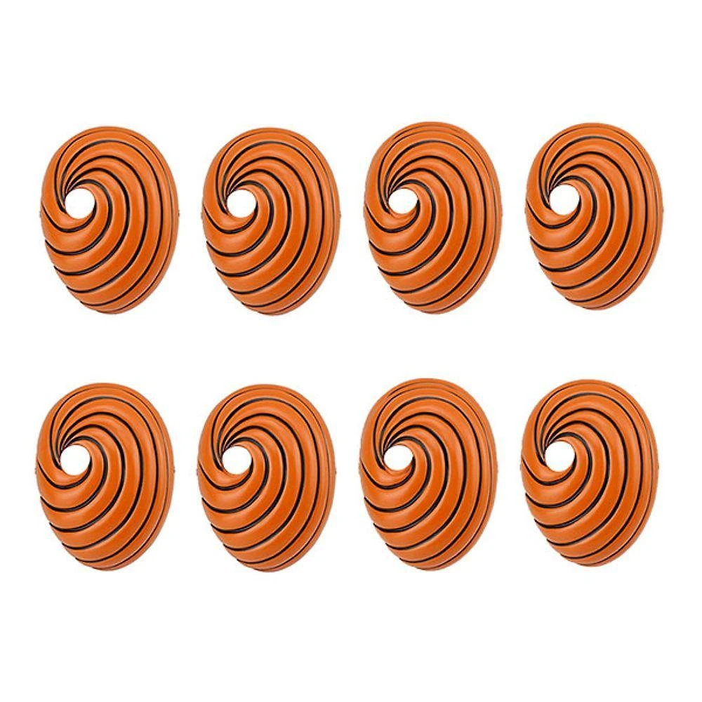 Kit 8 Máscara Anime Naruto Cosplay laranja