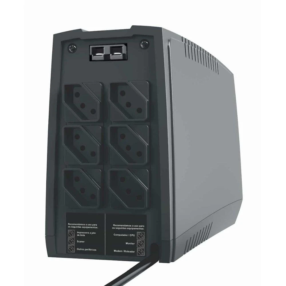 Nobreak TS Shara UPS Soho II 1000VA Bivolt 6 Tomadas
