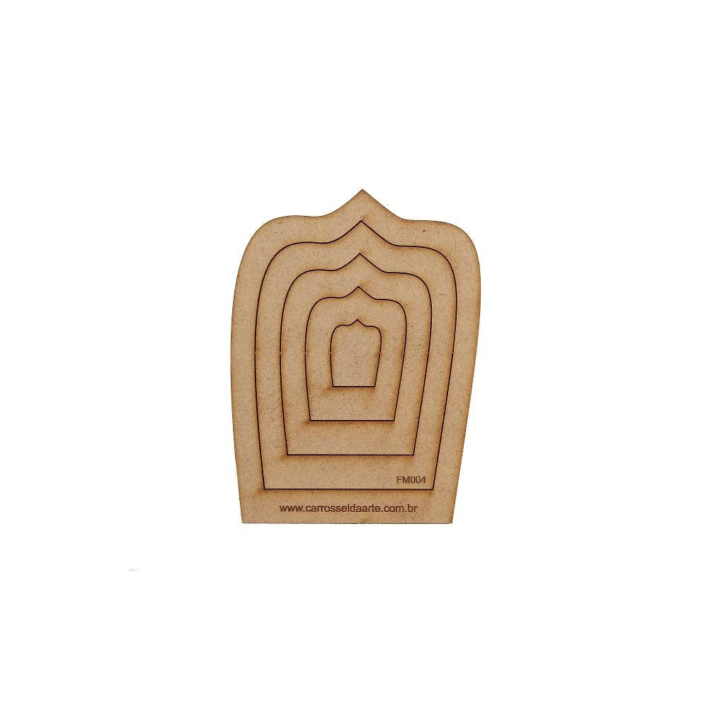 Gabarito Flor Mini Mdf Fm004