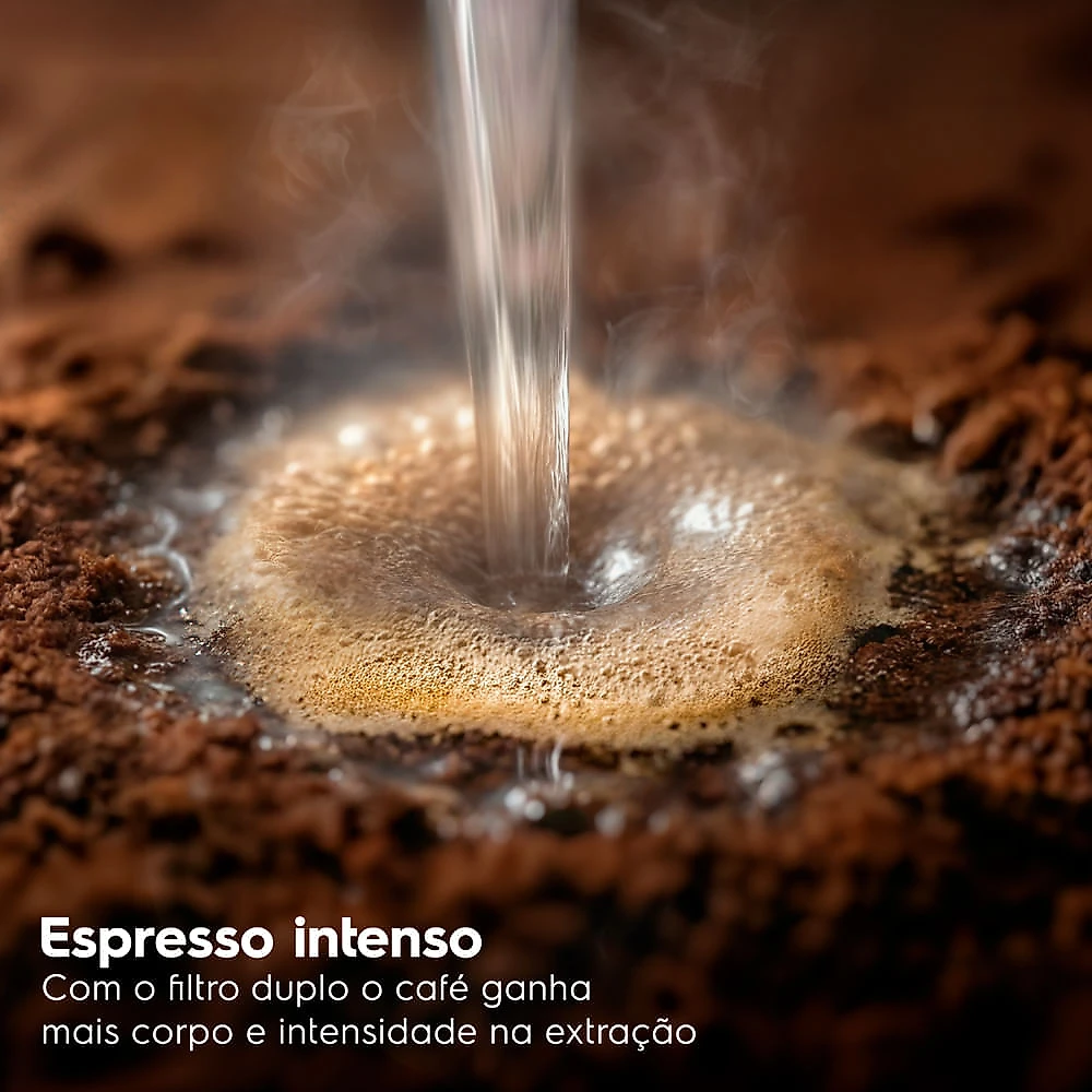 Cafeteira Electrolux Experience Preta para Café Espresso - ECM70 110